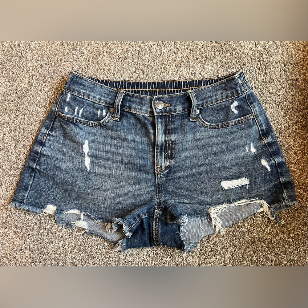 Aerie Distressed Daydream Jean Shorts XS